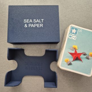 boite de rangement socle pour le jeu de société Sea, salt and paper